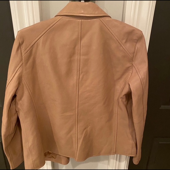 REAL leather jacket!! Eileen Fisher - Picture 5 of 7